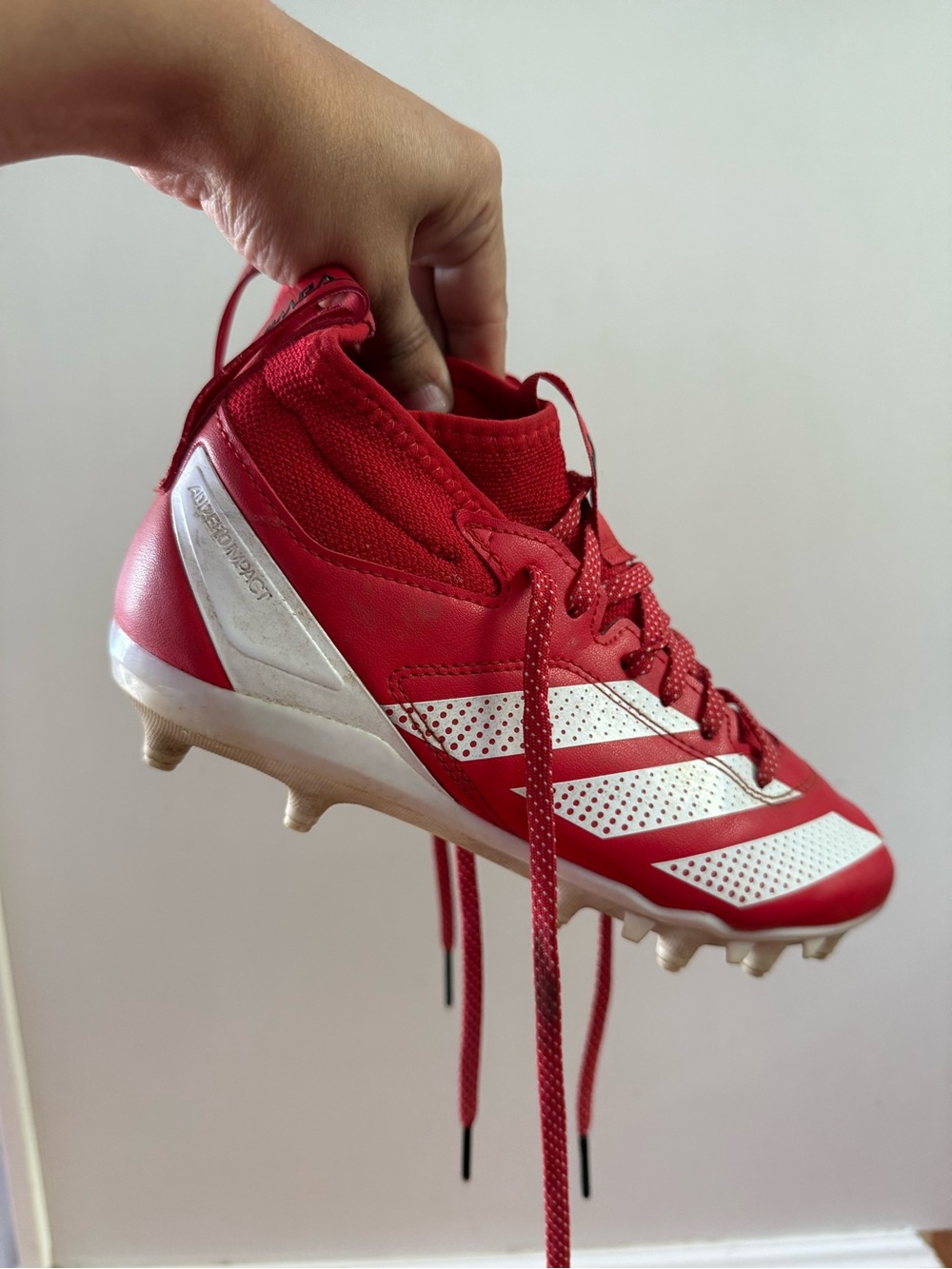 Adidas Adizero Impact.2 PE Patrick Mahomes Football Cleats 4Y Mid